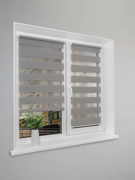 Изображение товара Рулонная штора Lm Decor Грация ДН LB 10-17 200x185 (серый)