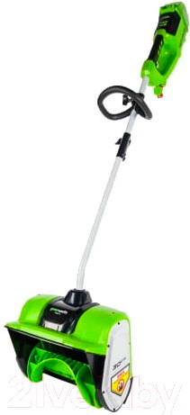 Изображение товара Снегоуборщик аккумуляторный Greenworks GD40SSK2 40V / 2600807UA (с АКБ 2Ач и ЗУ)
