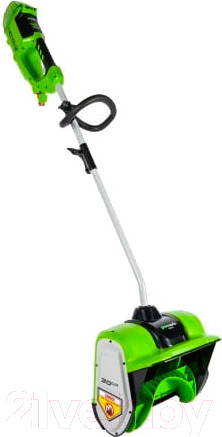 Изображение товара Снегоуборщик аккумуляторный Greenworks GD40SSK2 40V / 2600807UA (с АКБ 2Ач и ЗУ)
