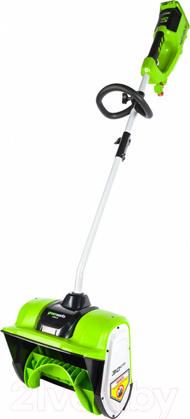Изображение товара Снегоуборщик аккумуляторный Greenworks GD40SSK4 40V / 2600807UB (с АКБ 4Ач и ЗУ)