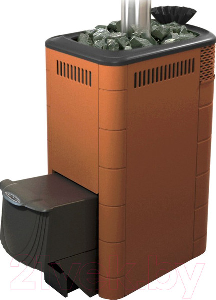 Изображение товара Печь-каменка ТМФ Гейзер Супер XXL Inox (терракота, ДА, ЗК)
