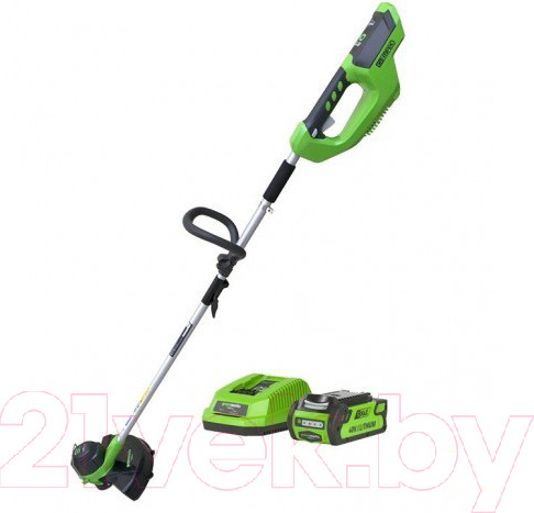 Изображение товара Триммер аккумуляторный Greenworks G40LTK4 (2101507UB)