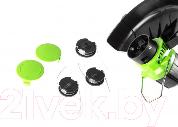 Изображение товара Триммер аккумуляторный Greenworks G40LTK4 (2101507UB)