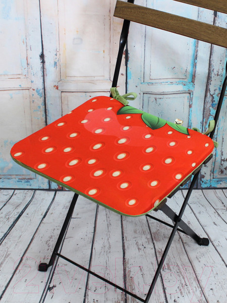 Изображение товара Подушка на стул MATEX Frutis / 07-326 (красный)