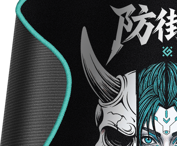 Изображение товара Коврик защитный Defender Cybe 50577 (черный/белый/синий/принт Монстр)