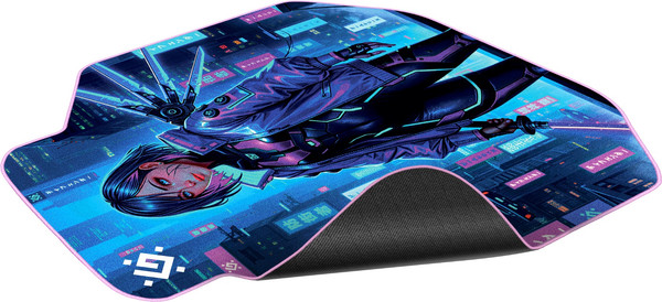 Изображение товара Коврик защитный Defender Motion 50572 (синий/фиолетовый/принт Аниме)
