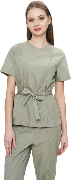 Изображение товара Костюм рабочий УРСУС Юмелия ТОР6028-2М (зеленый воск, 40-42/158-164)