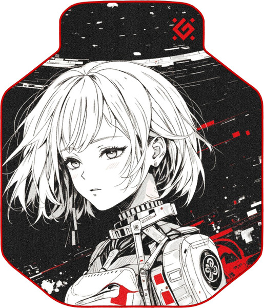 Изображение товара Коврик защитный Defender Motion 50570 (черный/белый/красный/принт Aниме)