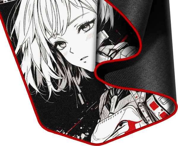 Изображение товара Коврик защитный Defender Motion 50570 (черный/белый/красный/принт Aниме)