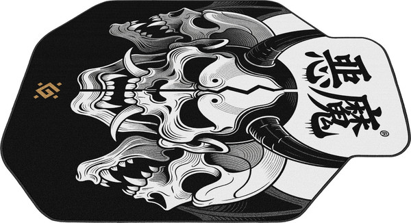 Изображение товара Коврик защитный Defender Motion 50574 (черный/белый/принт Монстр)