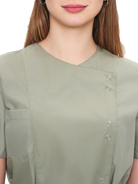 Изображение товара Костюм рабочий УРСУС Юмелия ТОР6028-2М (зеленый воск, 56-58/170-176)