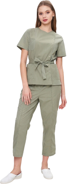 Изображение товара Костюм рабочий УРСУС Юмелия ТОР6028-2М (зеленый воск, 56-58/170-176)