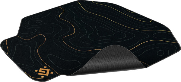 Изображение товара Коврик защитный Defender Motion 50571 (черный/желтый/зеленый/принт Линии)