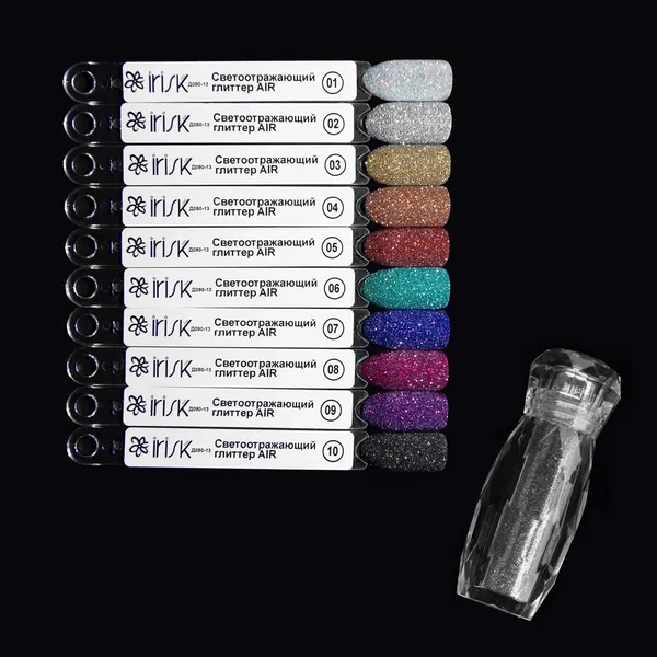 Изображение товара Глиттер для ногтей IRISK Air светоотражающий тон 005