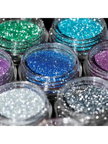 Изображение товара Глиттер для ногтей IRISK Air Color светоотражающий тон 002