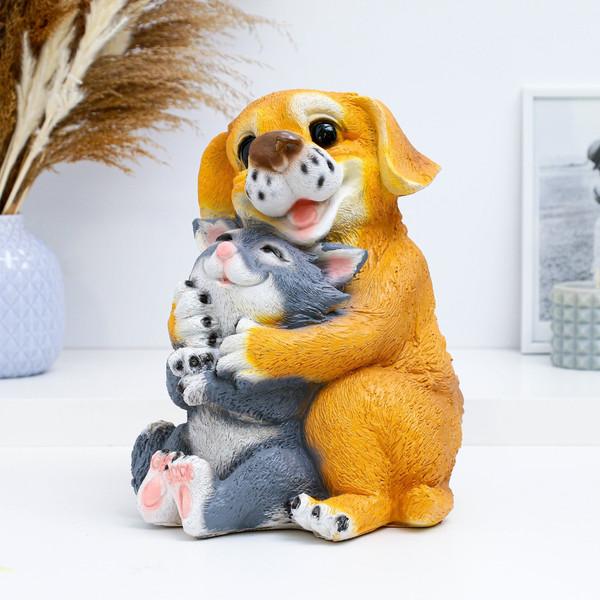 Изображение товара Копилка Хорошие сувениры Кошка с собакой 2612415