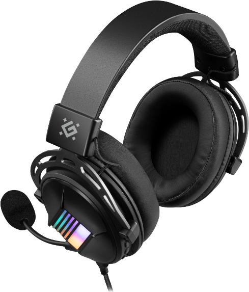 Изображение товара Наушники-гарнитура Defender Flux 62480 (черный)