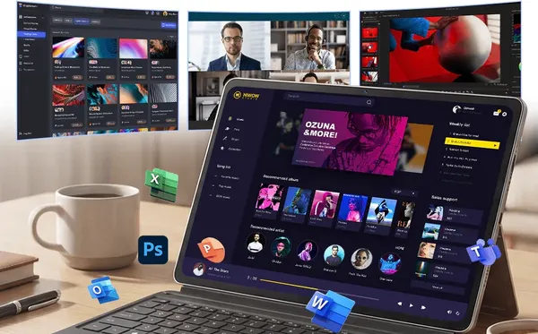 Изображение товара Ноутбук Ninkear S13 2в1 Windows 11 Pro / NKs13od115161024