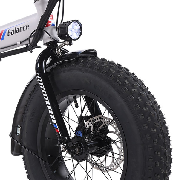Изображение товара Электровелосипед Smart Balance Tank Mini (серый матовый, разобранный, в коробке)