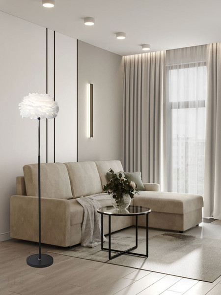 Изображение товара Торшер Aitin-Pro НТБ 05-40-103 / 2772С (черный)