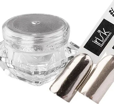 Изображение товара Втирка для ногтей IRISK Пигмент Хром в баночке тон 001