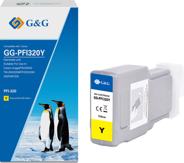 Изображение товара Картридж G&G GG-PFI320Y