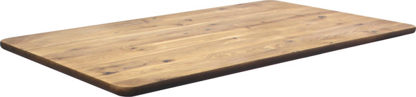 Изображение товара Столешница для стола Ergosmart Массив прямой край 1200х600х27 (дуб натуральный)