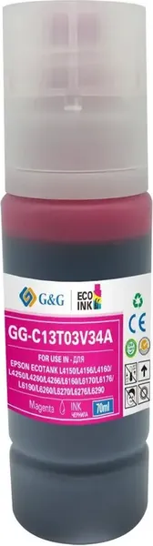 Изображение товара Контейнер с чернилами G&G GG-C13T03V34A