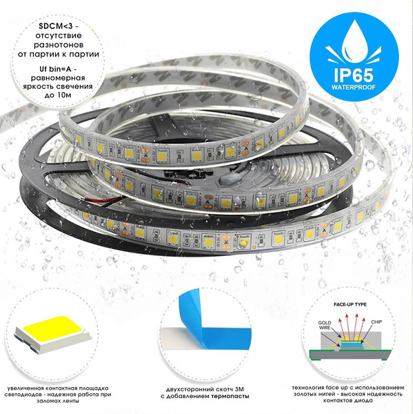 Изображение товара Светодиодная лента ST Luce ST1001.414.65.1