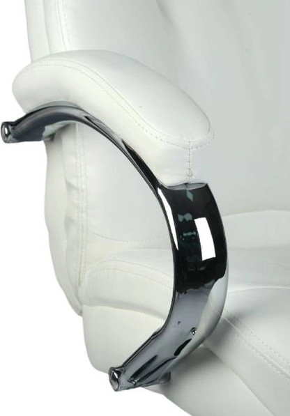 Изображение товара Кресло офисное King Style SHL-7-3 Hildi PU Chrome (экокожа, белый)