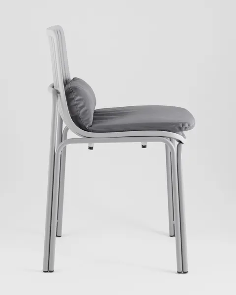Изображение товара Стул Stool Group Louran с подушкой / D-012S (серый)