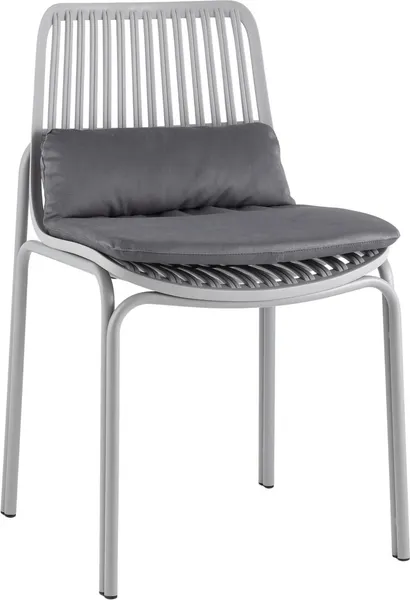 Изображение товара Стул Stool Group Louran с подушкой / D-012S (серый)