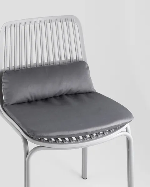 Изображение товара Стул Stool Group Louran с подушкой / D-012S (серый)