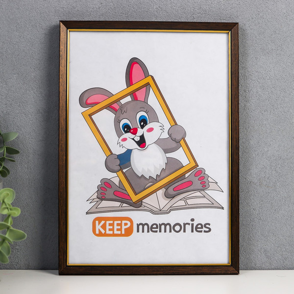 Изображение товара Рамка Keep Memories Asta 21x30 / 5367337 (коричневый/золото)