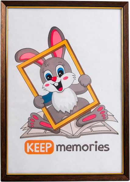 Изображение товара Рамка Keep Memories Asta 21x30 / 5367337 (коричневый/золото)