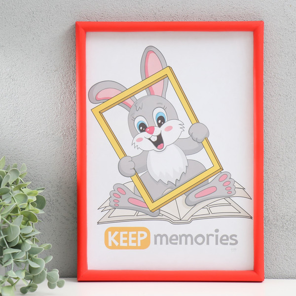 Изображение товара Рамка Keep Memories Nora 21x30 / 9246643 (красный)