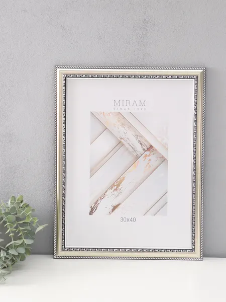 Изображение товара Рамка Мирам 30x40 / 10876984 (серебристый)