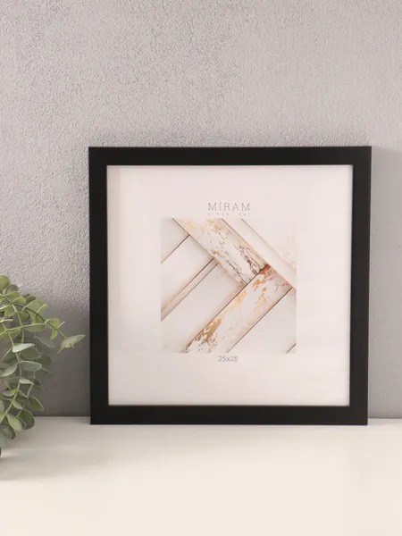 Изображение товара Рамка Мирам 25x25 / 7096336 (черный)