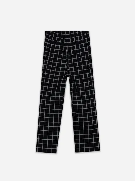 Изображение товара Комплект домашней одежды Mark Formelle 591039 (р.108-98-170/176, черный/клетка на черном)