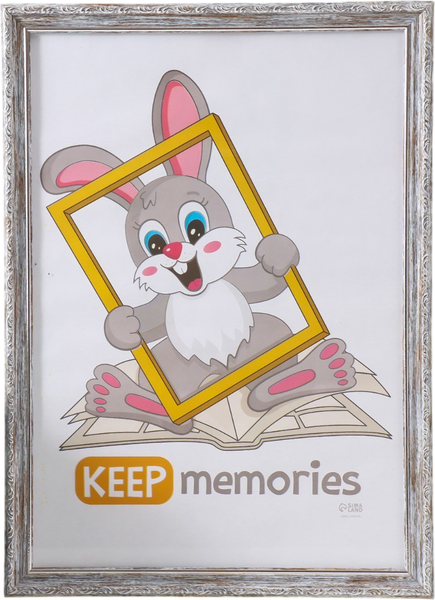 Изображение товара Рамка Keep Memories Модерн 21x30 /10571928 (морозное серебро)