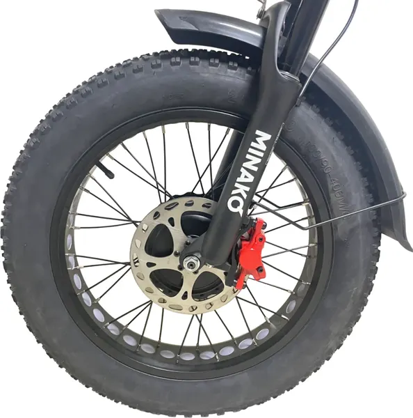 Изображение товара Электровелосипед Minako F10 Dual (черный, разобранный, в коробке)