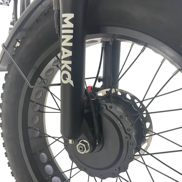 Изображение товара Электровелосипед Minako F10 Dual (черный, разобранный, в коробке)