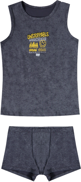 Изображение товара Комплект бельевой детский Mark Formelle 443002 (р.164-84-72, потертости на графите)