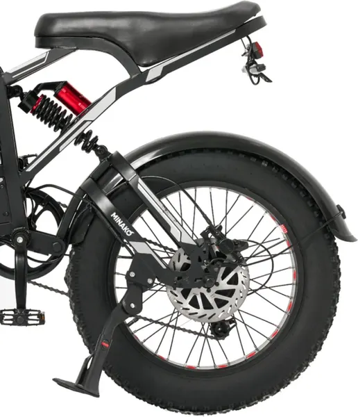 Изображение товара Электровелосипед Minako Apex (черный, разобранный, в коробке)