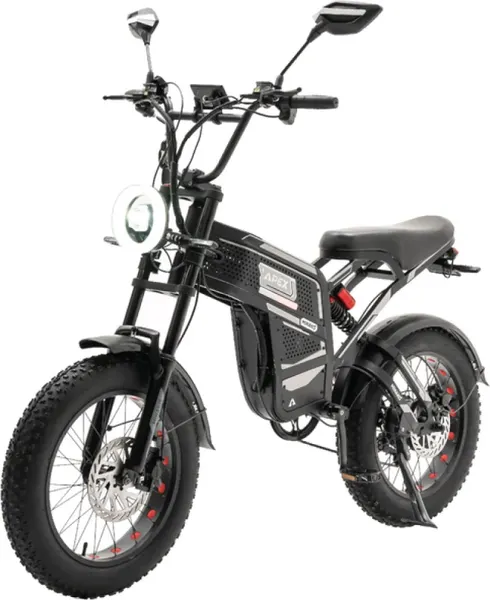 Изображение товара Электровелосипед Minako Apex (черный, разобранный, в коробке)