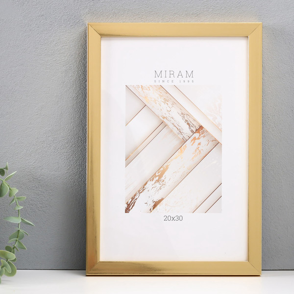 Изображение товара Рамка Мирам 20x30 / 6893880 (золото)