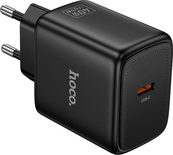 Изображение товара Адаптер питания сетевой Hoco N83 (черный)