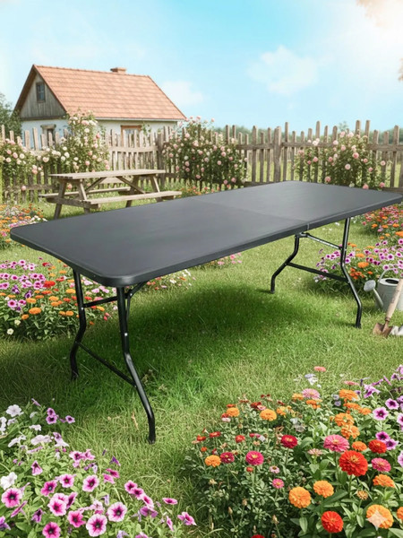 Изображение товара Комплект складной мебели Sundays Garden Стол WD0112 + Кресло OG2967NV (4шт, черный/темно-синий)
