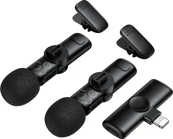 Изображение товара Микрофон Borofone BFK16 Lightning (черный)