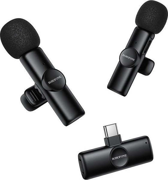 Изображение товара Микрофон Borofone BFK16 Type-C (черный)